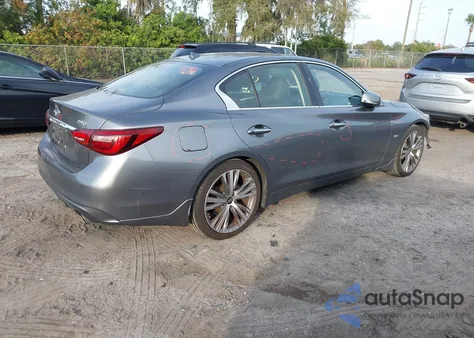 2019 Infiniti Q50 3.0T Luxe from USA, damaged, VIN JN1EV7AP9KM511149